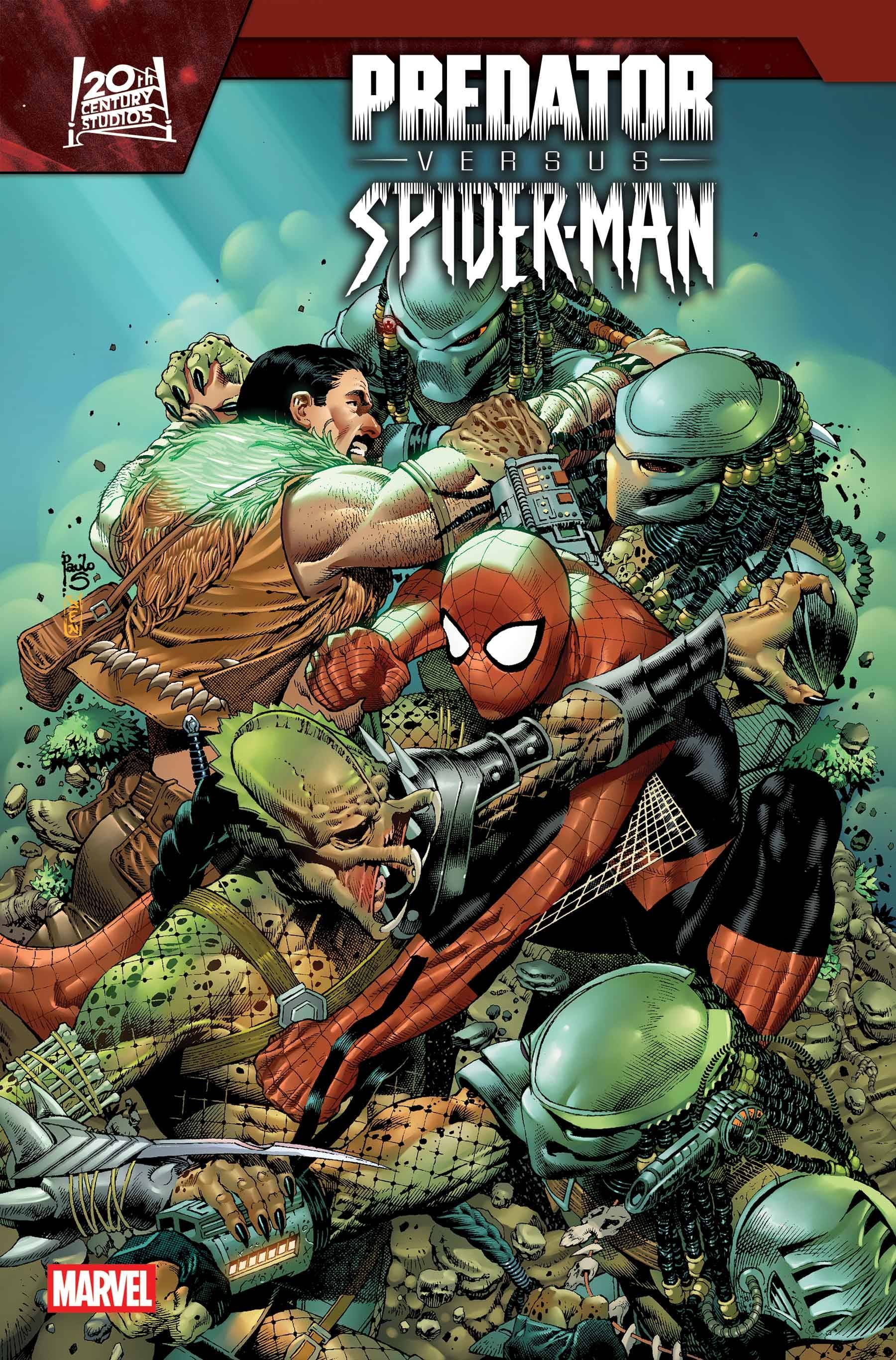 PREDATOR VS. SPIDER-MAN #4