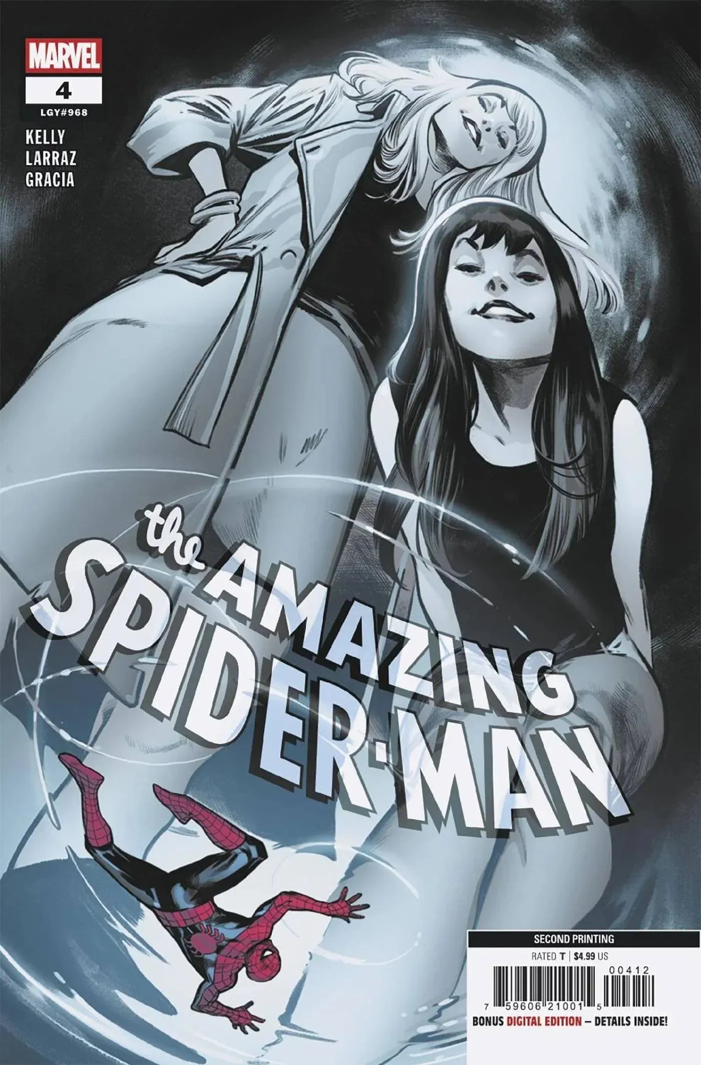 AMAZING SPIDER-MAN #4 PEPE LARRAZ 2ND PRINTING VARIANT