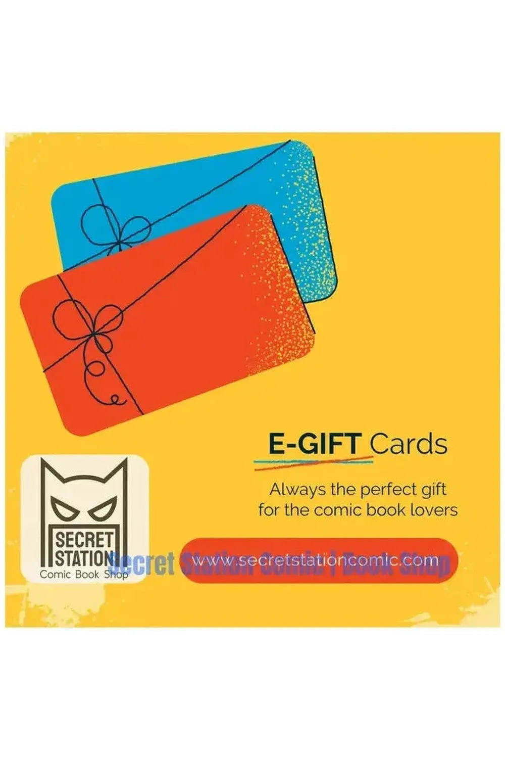 Secret Station Comic Book Shop | Gift Card - Secret Station Comic | Book Shop