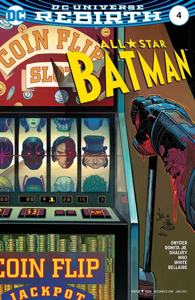 ALL STAR BATMAN #4 comic cover | Secret Station