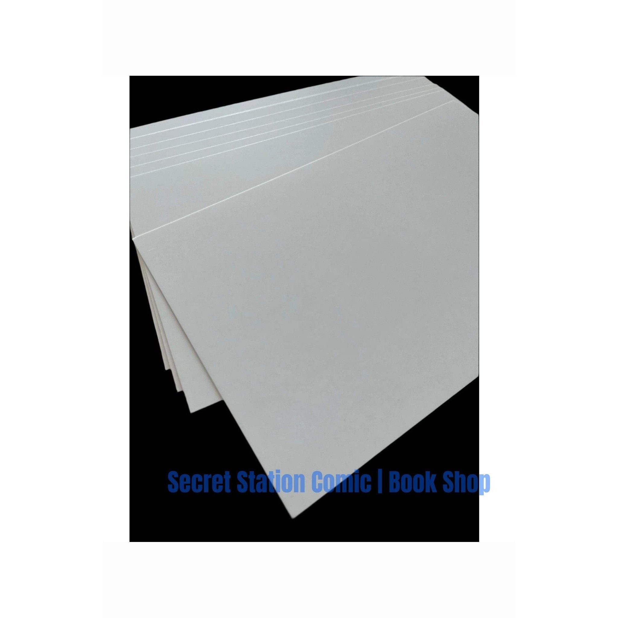 Ultimate Guard Comic Backing Boards Silver Size (178 x 266mm) - Secret Station Comic | Book Shop