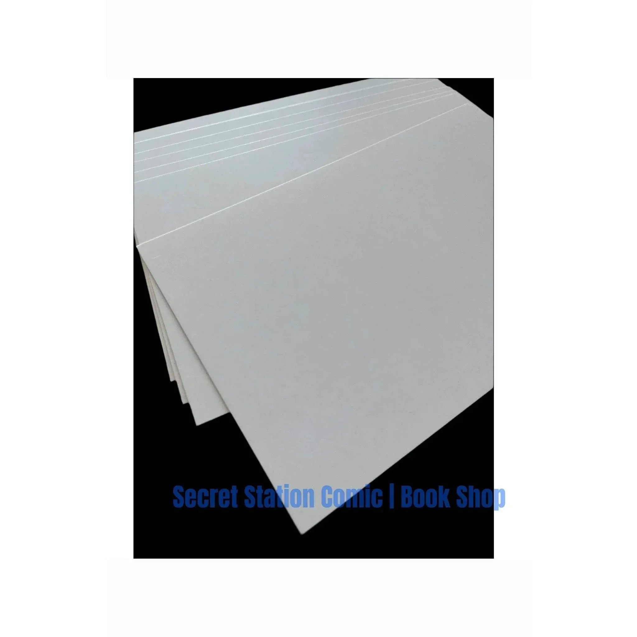Ultimate Guard Comic Backing Boards Silver Size (178 x 266mm) - Secret Station Comic | Book Shop
