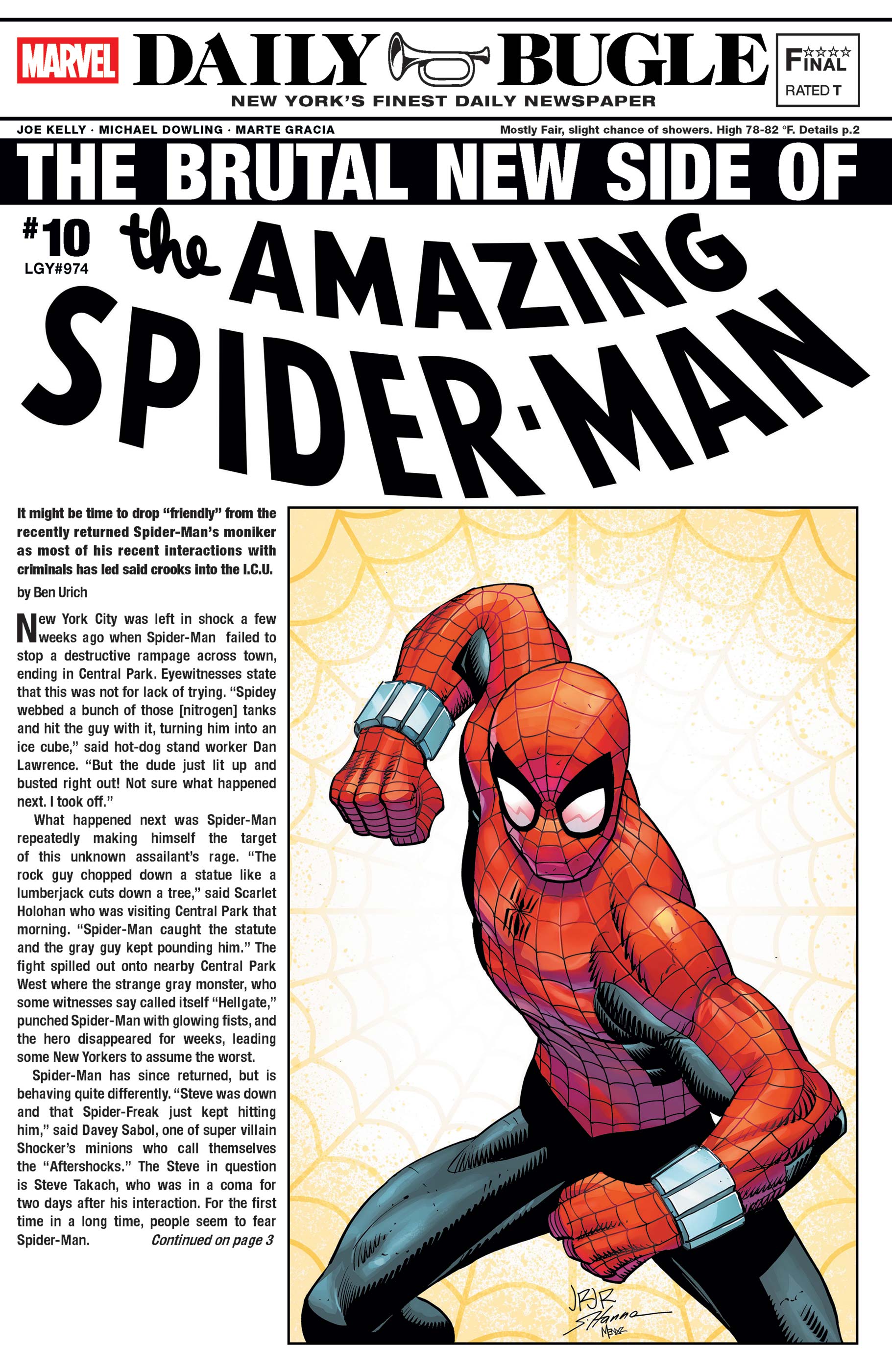AMAZING SPIDER-MAN #10