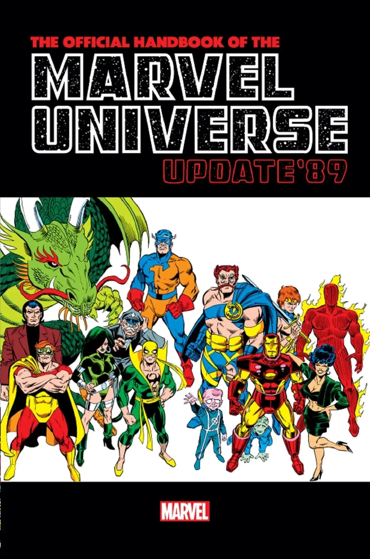 Official Handbook Of The Marvel Universe: Update '89 Omnibus (Hardcover) - Secret Station Comic | Book Shop