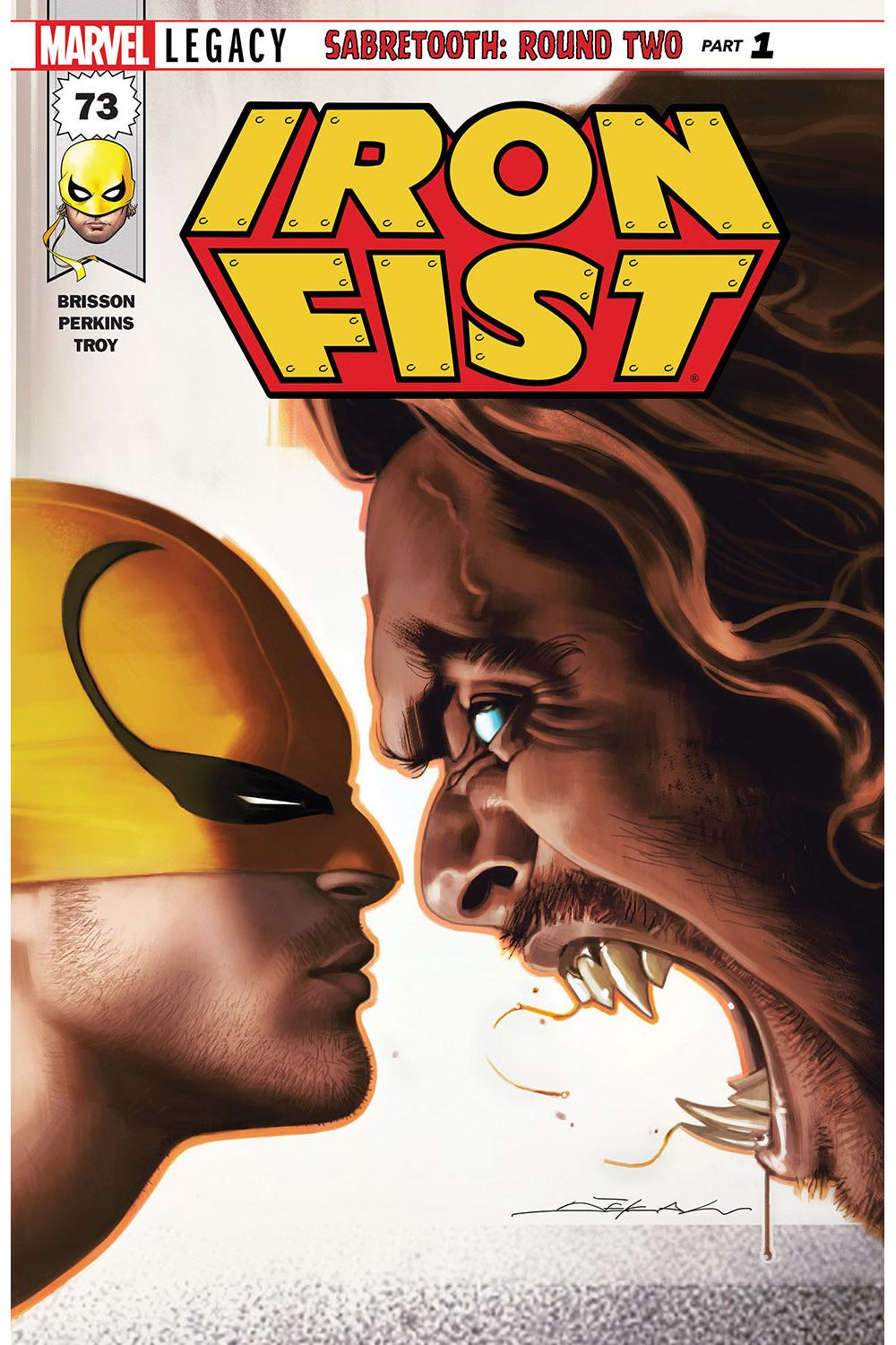 Iron Fist (2017 6th Series) 73A Very Fine comic cover