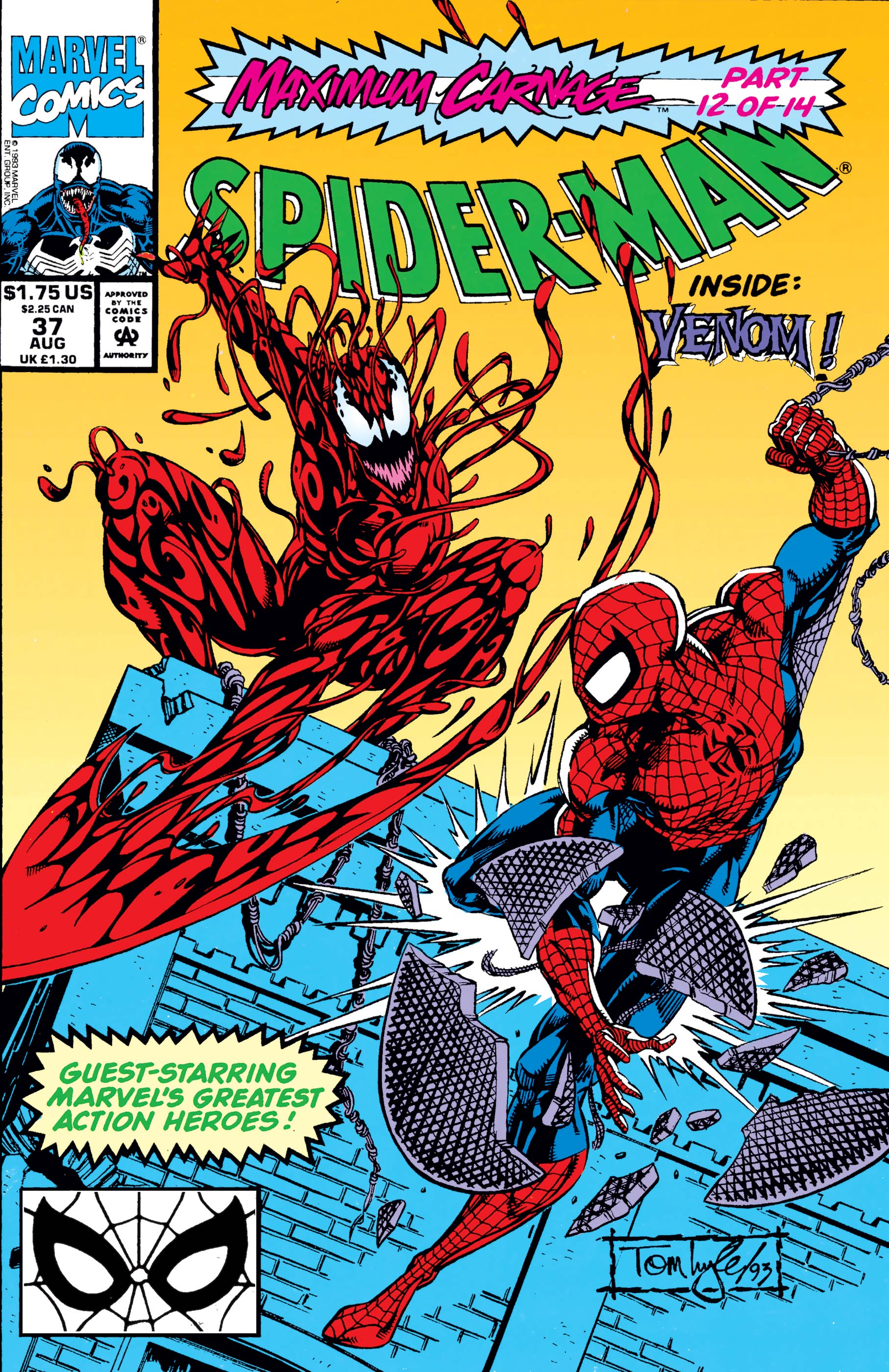 Spider-Man (1990 Marvel) 37N CGC 9.2