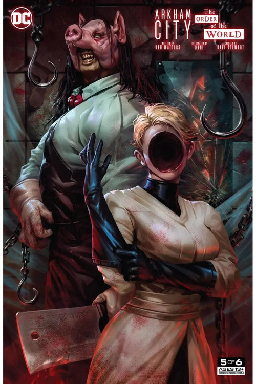 Arkham City the Order of the World (2021 DC) 5B (Near Mint) - Secret Station Comic | Book Shop