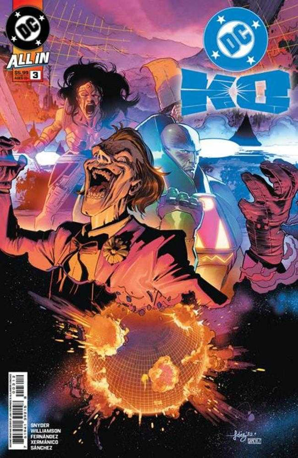 DC K.O. #3 2ND PTG CVR A JAVIER FERNANDEZ comic cover | Secret Station
