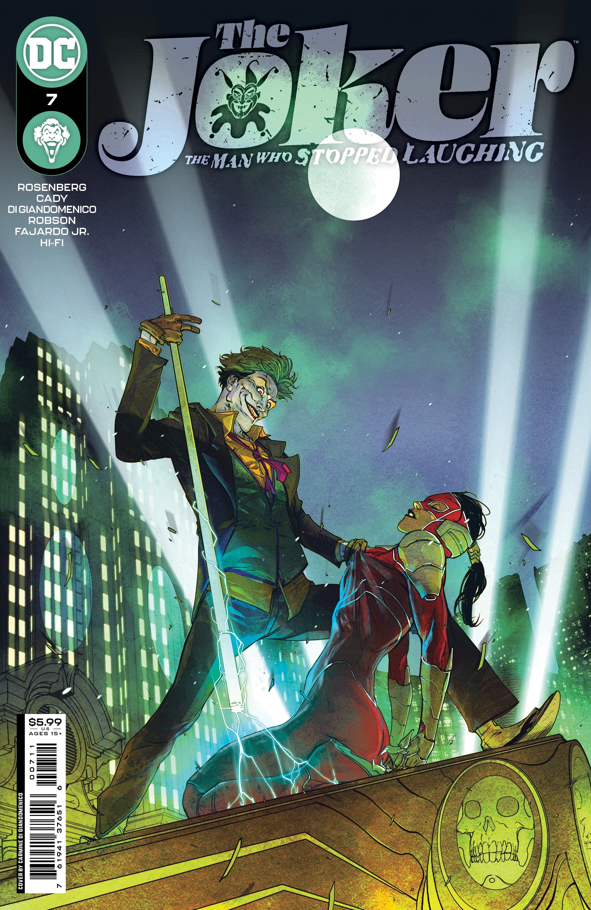 JOKER THE MAN WHO STOPPED LAUGHING #7 CVR A DI GIANDOMENICO comic cover | Secret Station