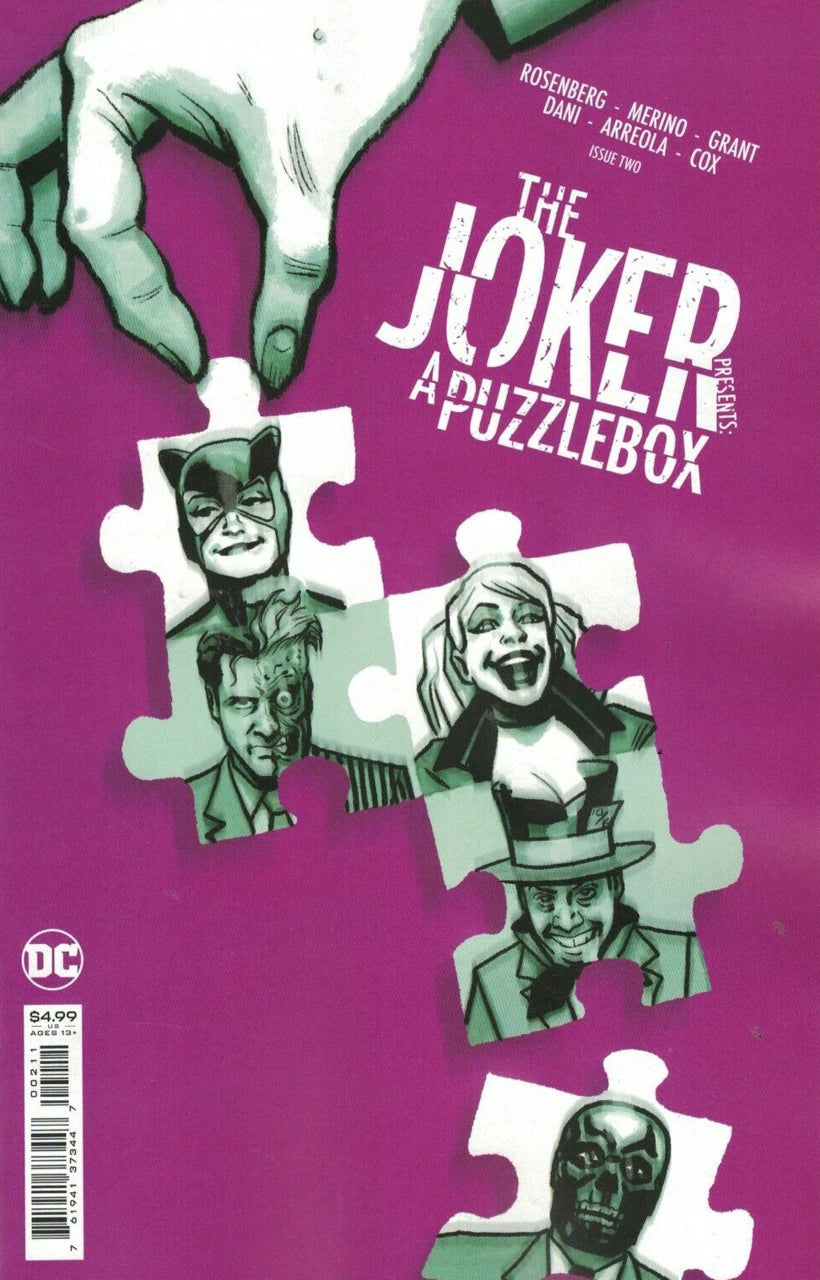 JOKER PRESENTS A PUZZLEBOX #2 (OF 7) CVR A ZDARSKY comic cover | Secret Station