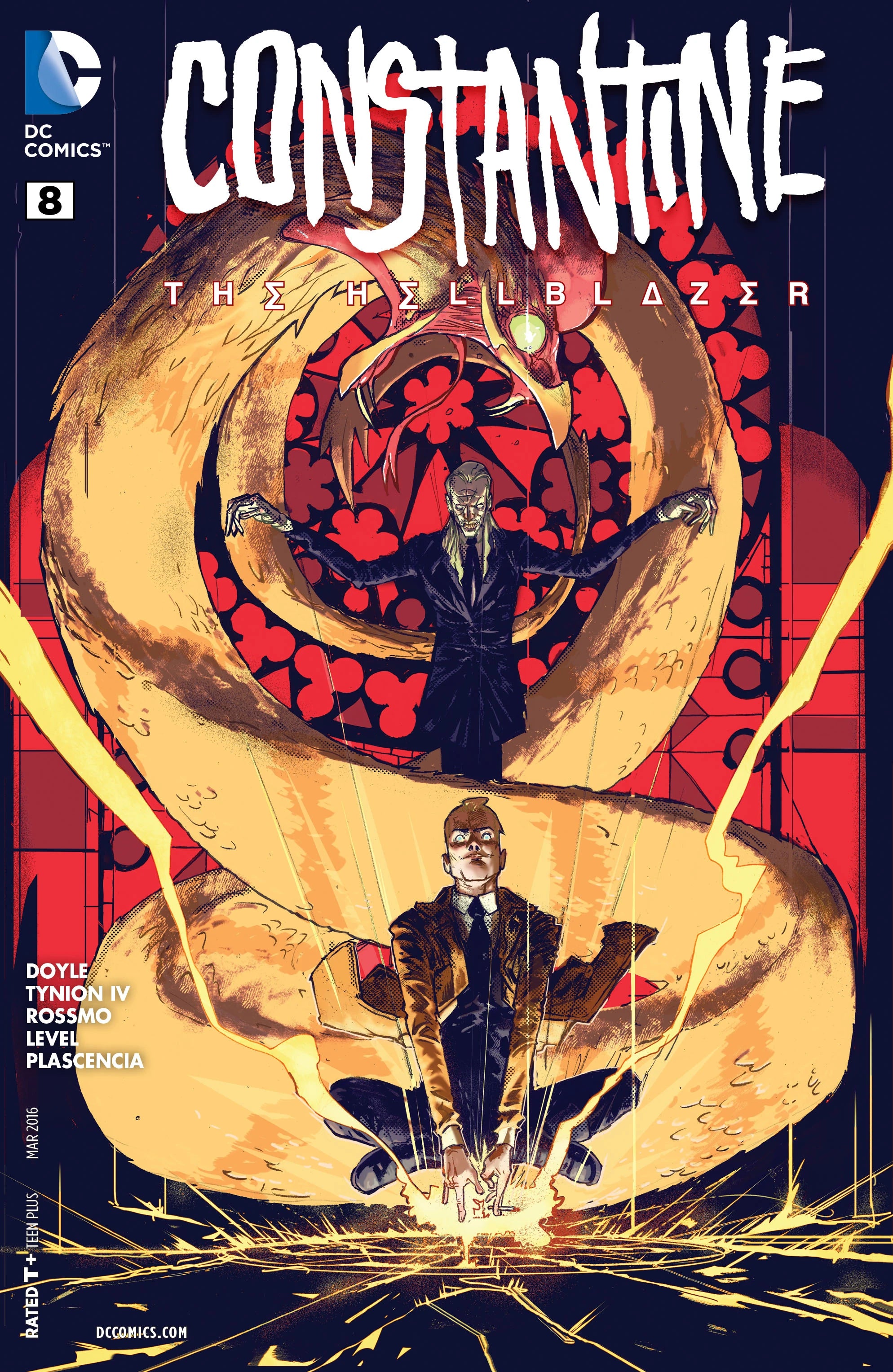 CONSTANTINE THE HELLBLAZER #8 comic cover | Secret Station