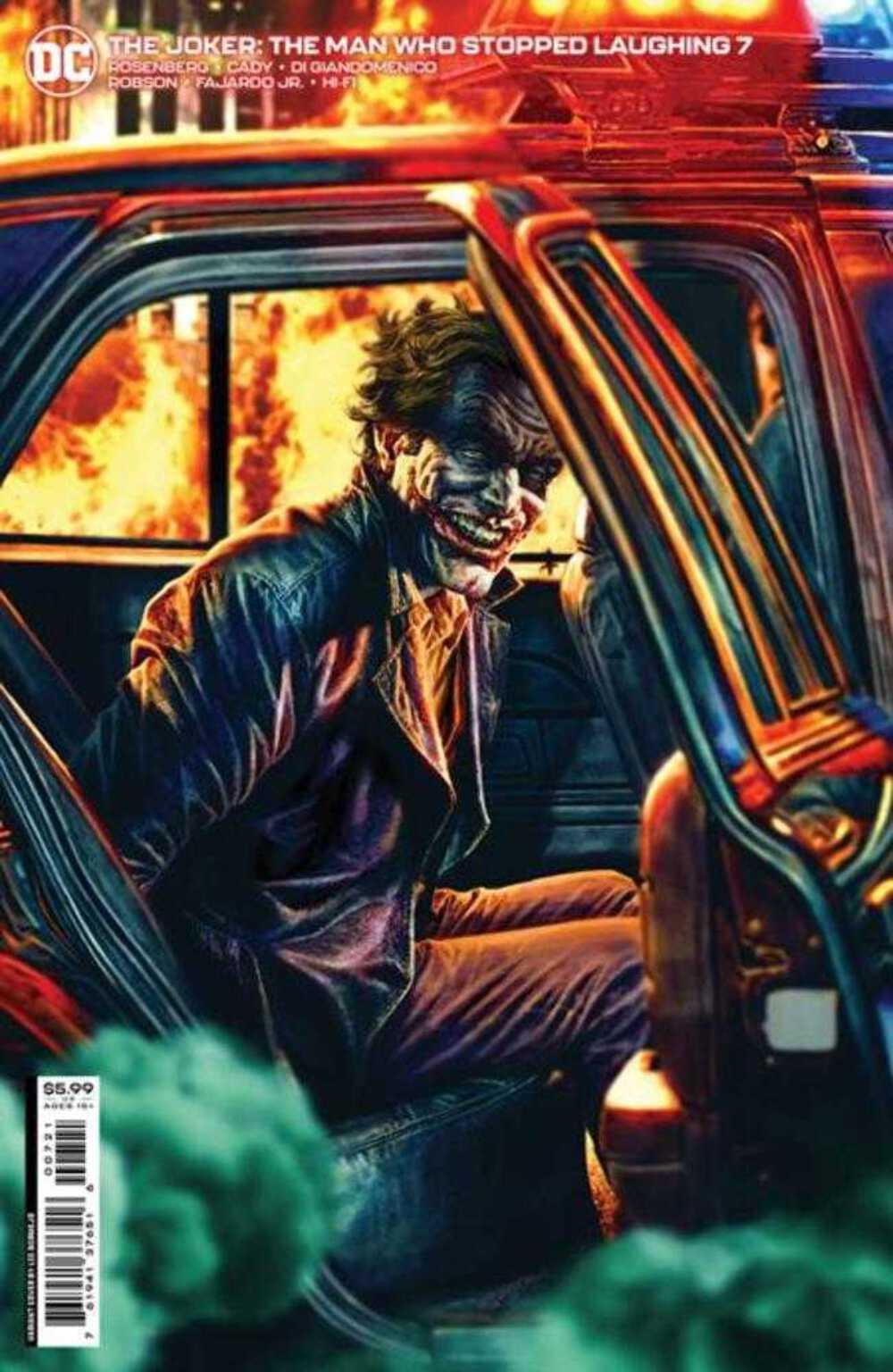 Joker the Man Who Stopped Laughing #7 Cover B (Near Mint)