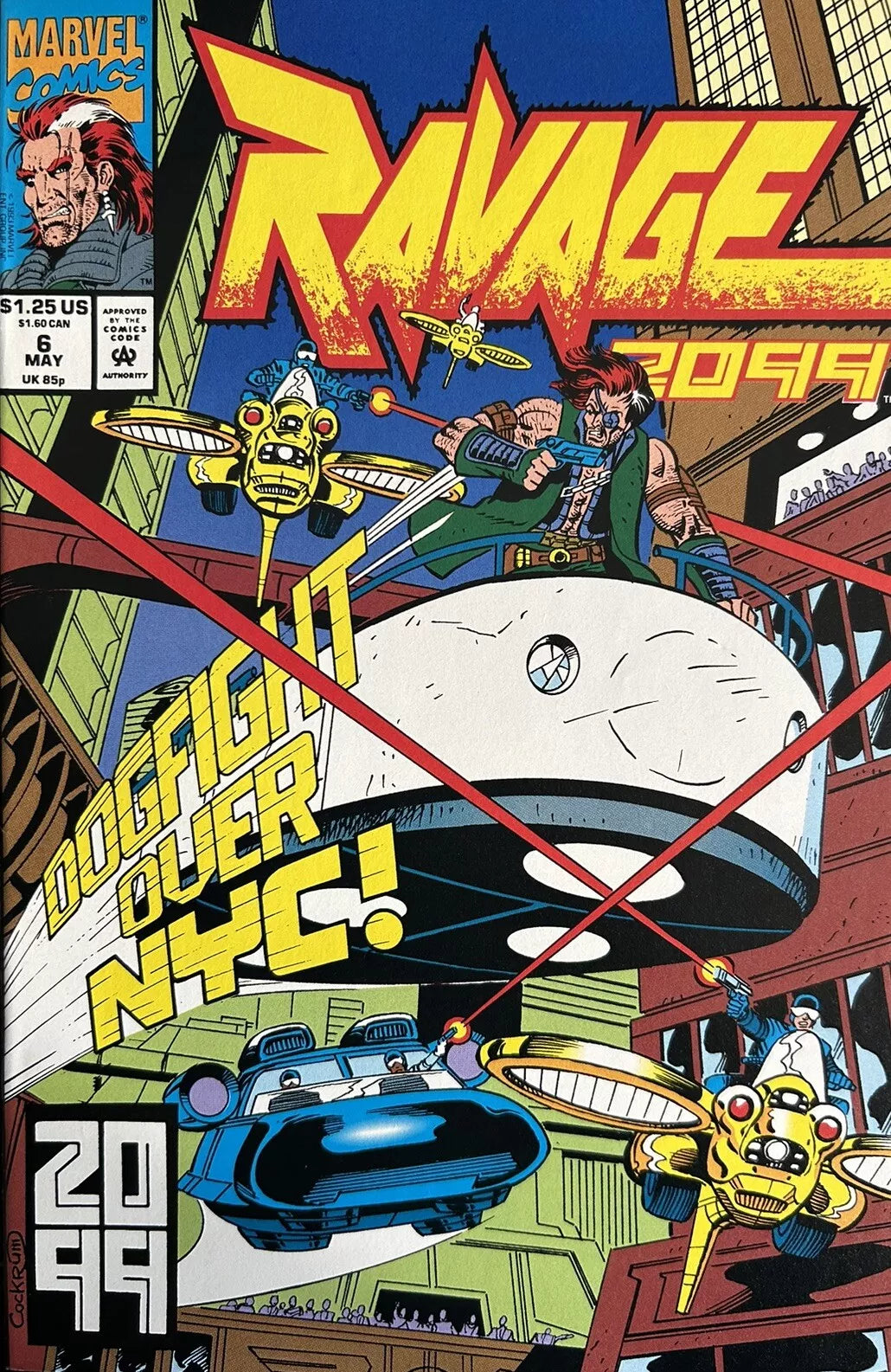 Ravage 2099 (1992 Marvel) 6 VF