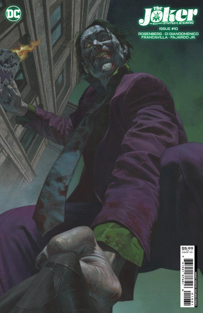 Joker the Man Who Stopped Laughing #10 Cover C (Near Mint)