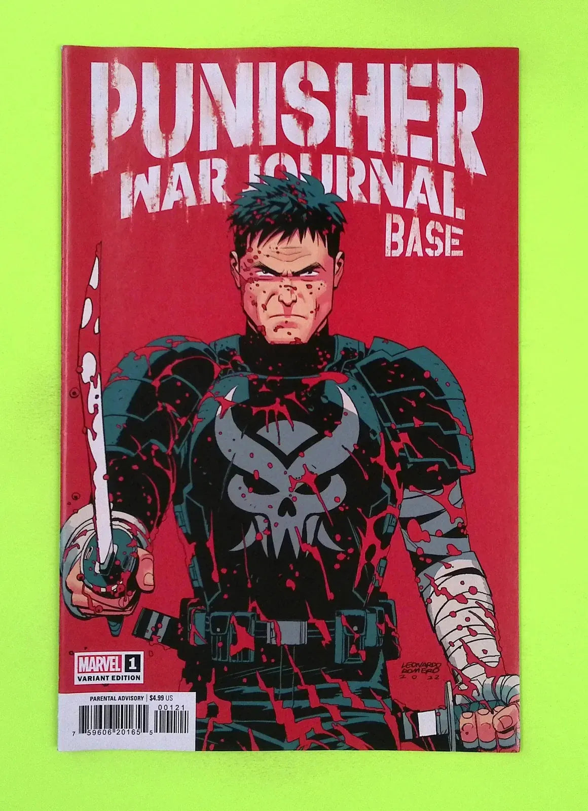 Punisher War Journal Base (2023 Marvel) 1B NM