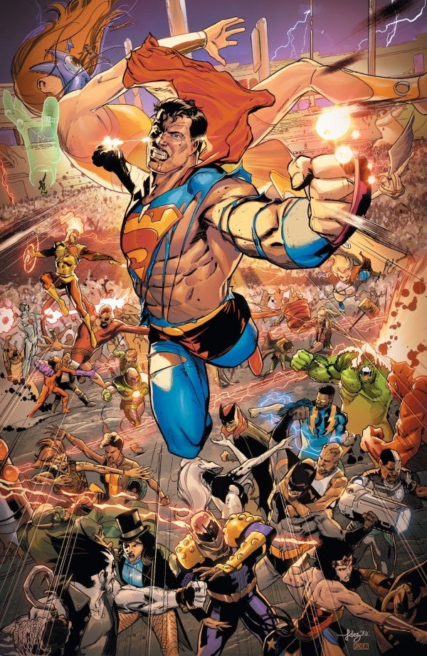 DC K.O. #1 4TH PTG CVR A JAVI FERNANDEZ comic cover | Secret Station