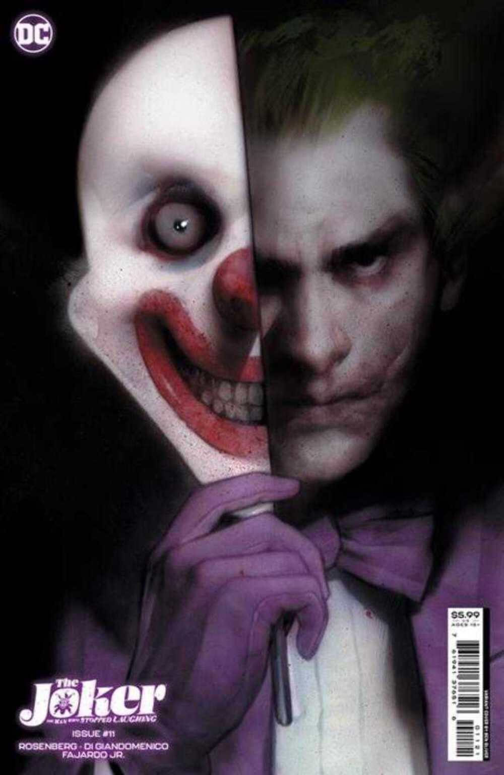 Joker the Man Who Stopped Laughing #11 Cover C (Near Mint)