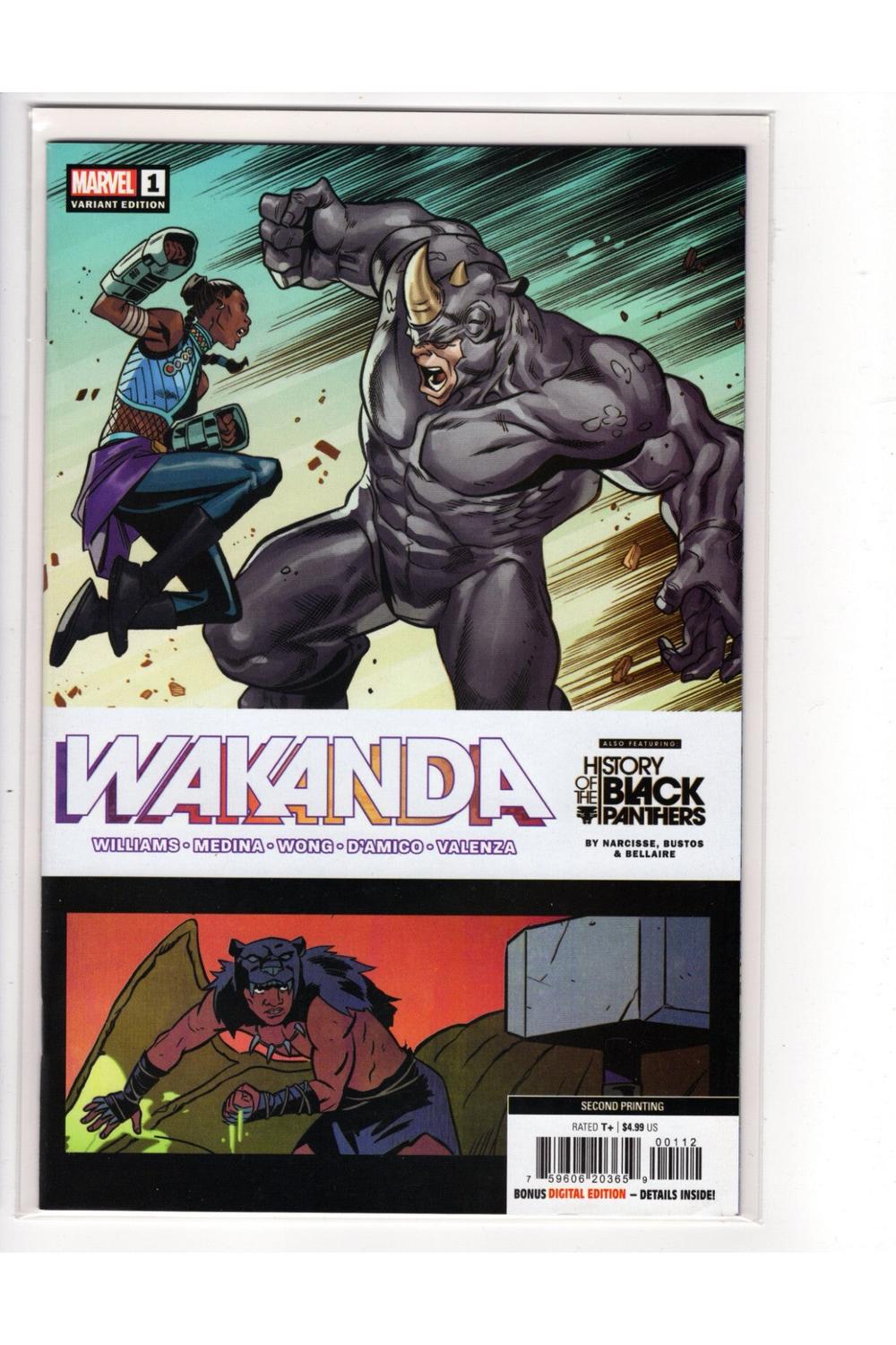 Wakanda (2022 Marvel) 1G Near Mint comic cover
