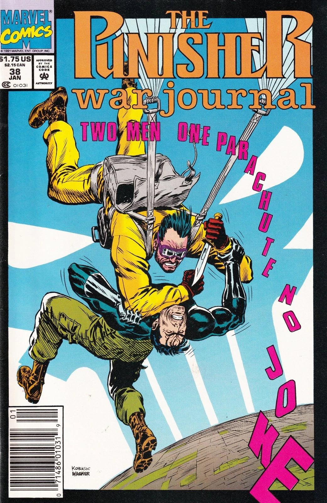 Punisher War Journal (1988 1st Series) 38 FN