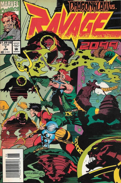 Ravage 2099 (1992 Marvel) 7 FN