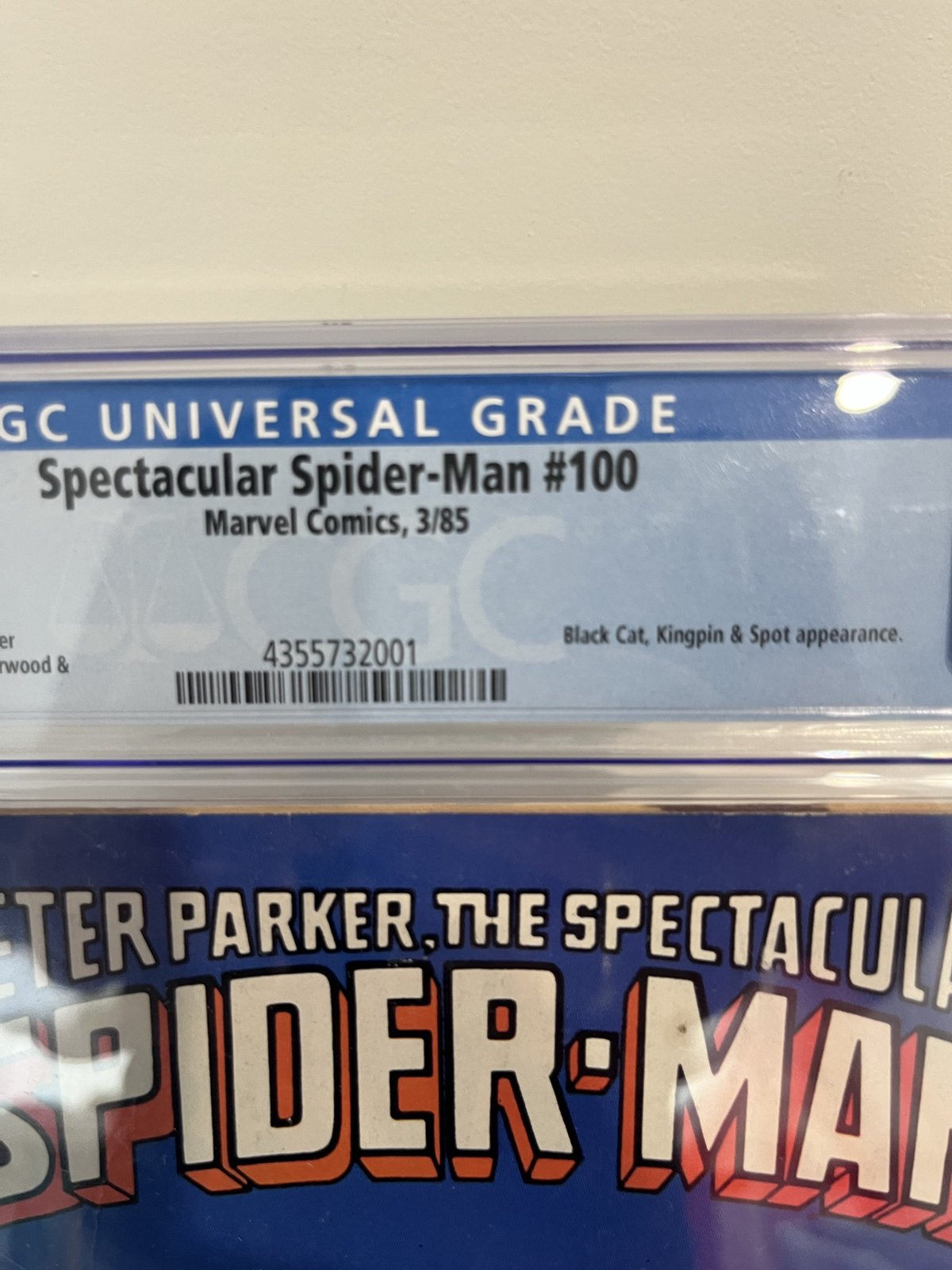 Spectacular Spider-Man (1976 1st Series) 100 CGC 4.5