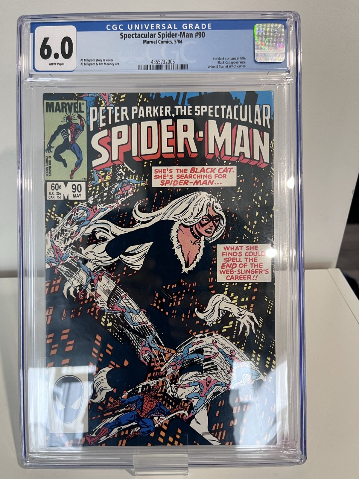 Spectacular Spider-Man (1976 1st Series) 90 CGC 6.0