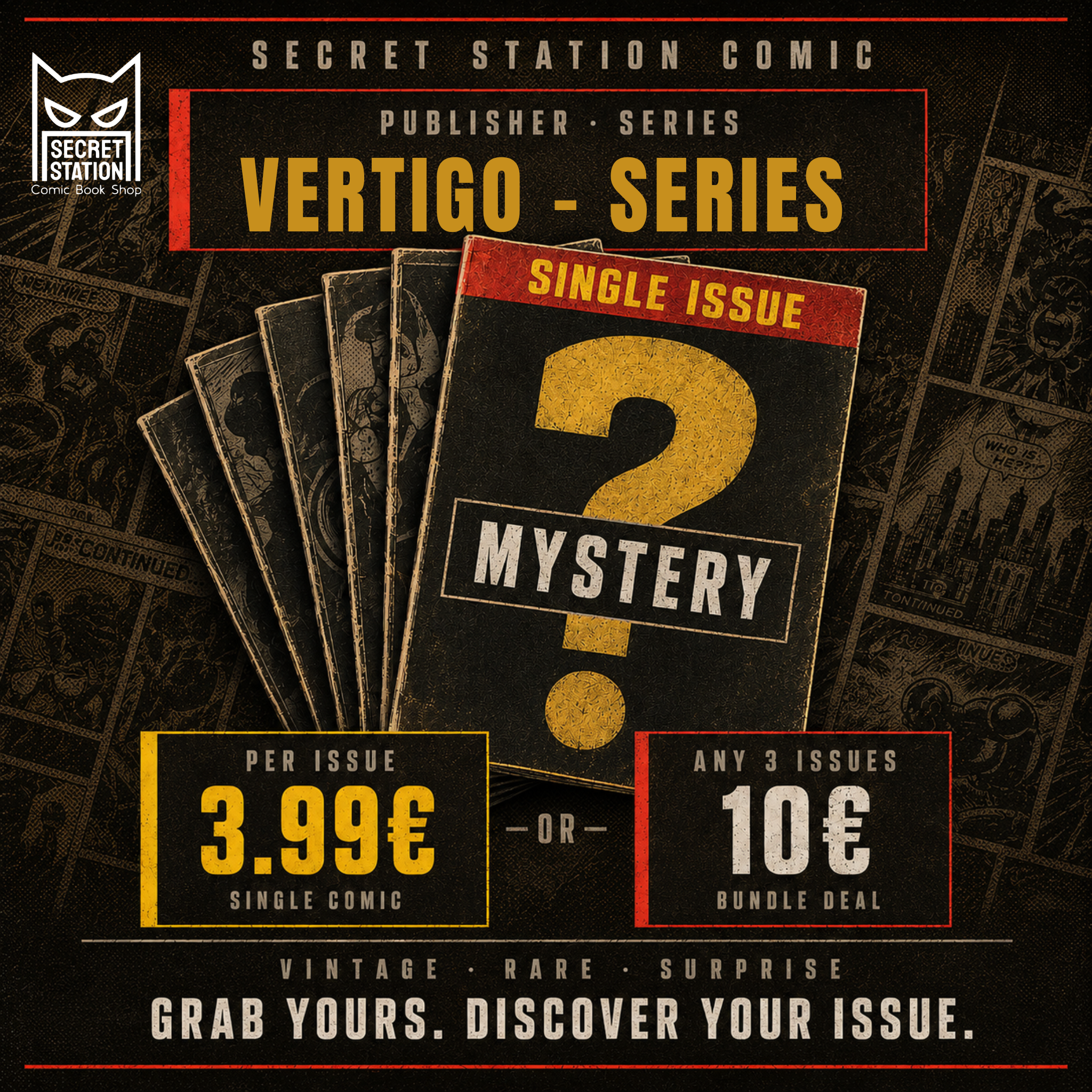 Single Issues - Mystery - Vertigo Series
