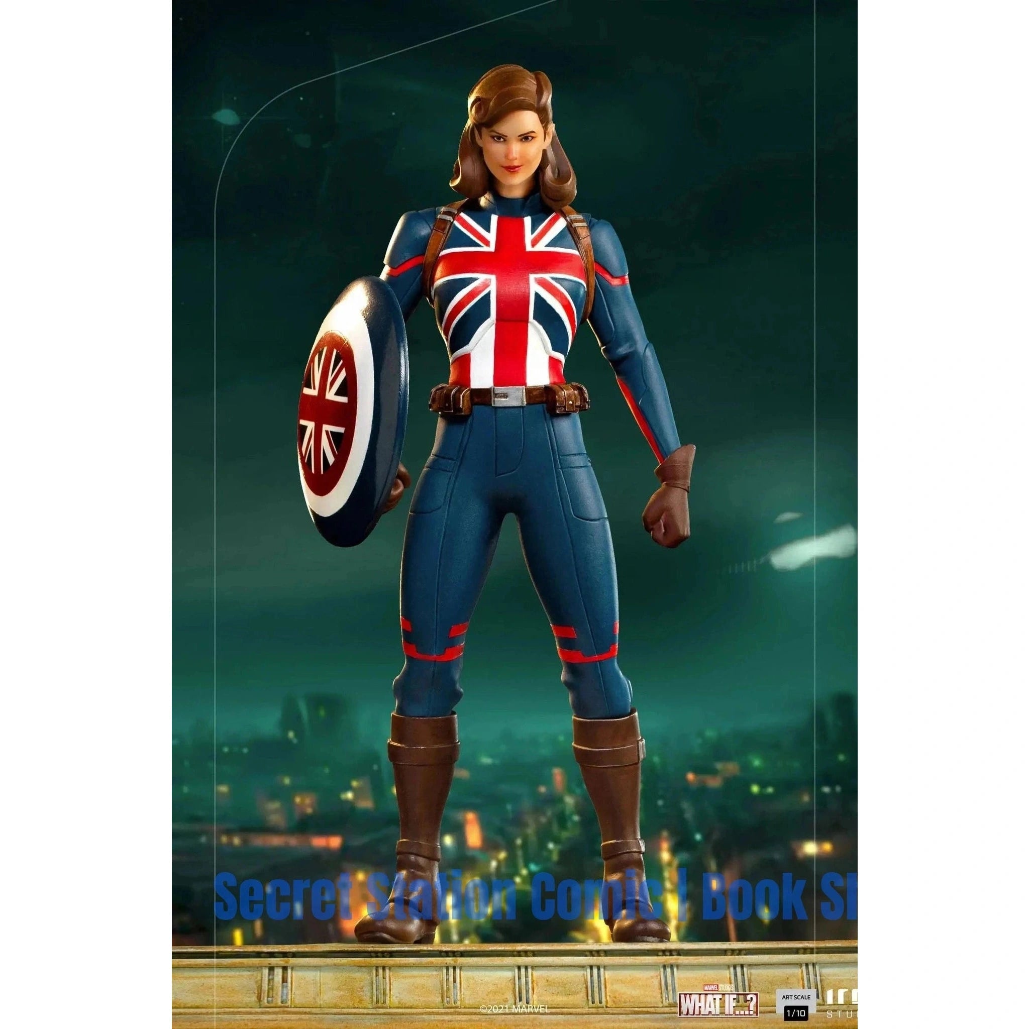 What If...? Art Scale Statue 1/10 Captain Carter 24 cm - Secret Station Comic | Book Shop