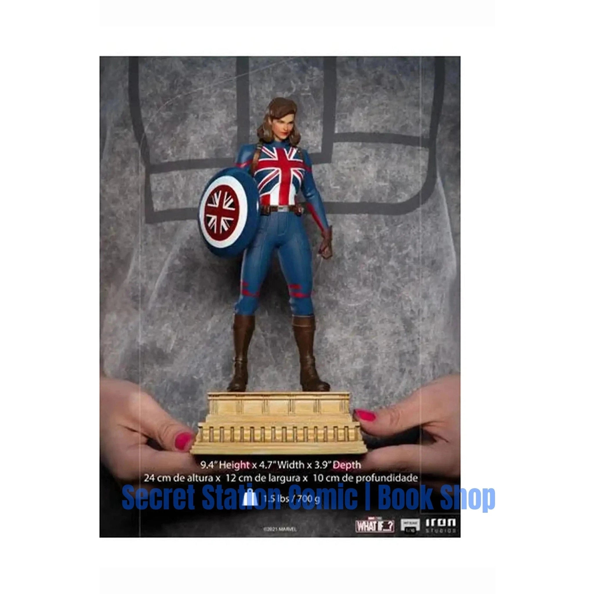What If...? Art Scale Statue 1/10 Captain Carter 24 cm - Secret Station Comic | Book Shop